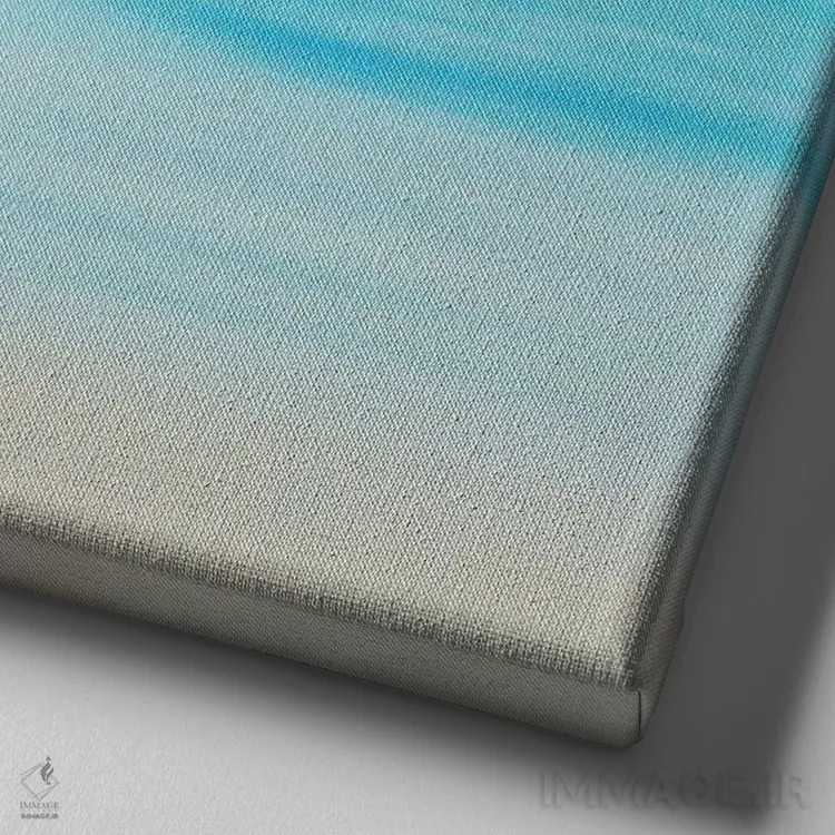 تابلو انتزاعی این قدر نزدیک و با این حال این قدر دور اثر جک استوری - نمای نزدیک بافت بوم