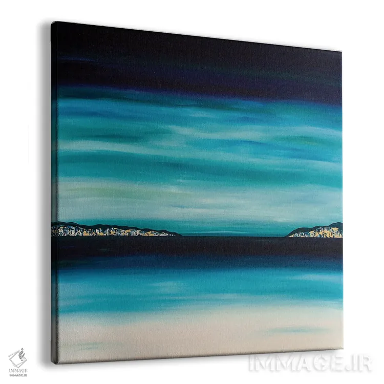 تابلو انتزاعی رویاهای زمرباور اثر جک استوری - نمای پرسپکتیو محصول