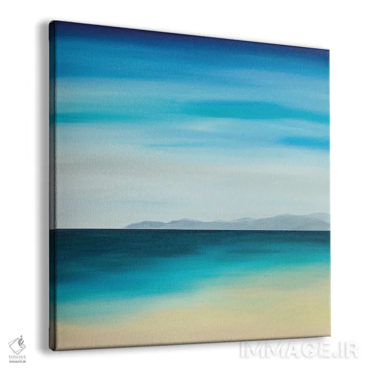 تابلو انتزاعی شگفتی بی پایان اثر جک استوری - نمای پرسپکتیو محصول