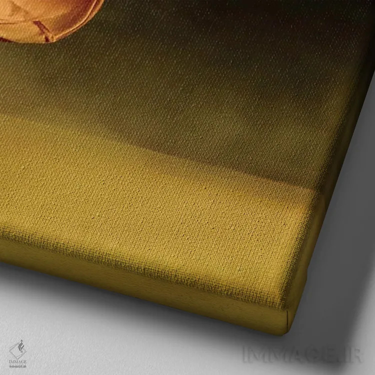 تابلو دکوراتیو رقاصان باله اثر آگوس آدریانا - نمای نزدیک بافت بوم