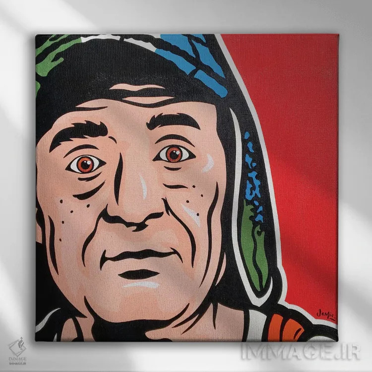 تابلو دکوراتیو ال چاوو دل اوچو اثر جیمز لی - نمای روبهرو روی دیوار