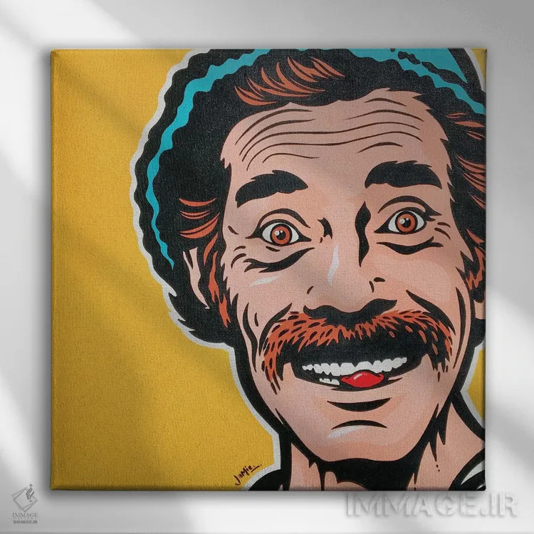 تابلو دکوراتیو ال چاوو دل اوچو اثر جیمز لی - نمای روبهرو روی دیوار