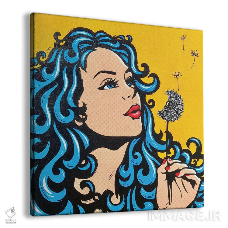 تابلو دکوراتیو آرزوی تابستانی اثر جیمز لی - نمای پرسپکتیو محصول