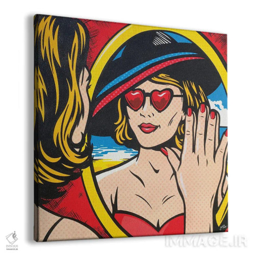 تابلو دکوراتیو ای کاش اینجا بودی اثر جیمز لی - نمای پرسپکتیو محصول