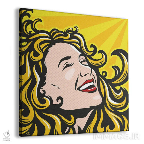 تابلو دکوراتیو سلام آفتاب اثر جیمز لی - نمای پرسپکتیو محصول