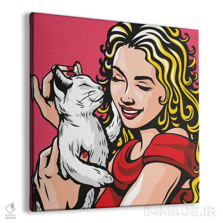 تابلو دکوراتیو دوستان پرفکت اثر جیمز لی - نمای پرسپکتیو محصول