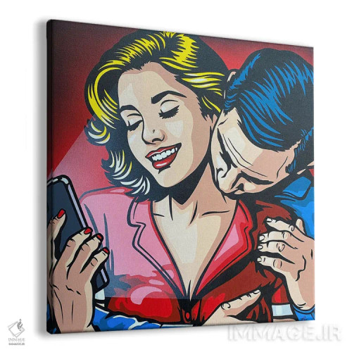 تابلو دکوراتیو شکاف بزرگ اثر جیمز لی - نمای پرسپکتیو محصول