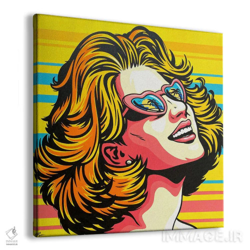 تابلو دکوراتیو حال و هوای تابستانی اثر جیمز لی - نمای پرسپکتیو محصول