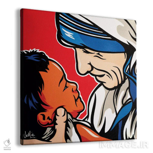 تابلو دکوراتیو عشق مادر اثر جیمز لی - نمای پرسپکتیو محصول