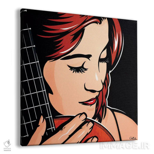 تابلو دکوراتیو برتا روخاس اثر جیمز لی - نمای پرسپکتیو محصول