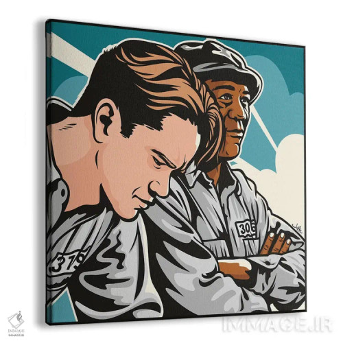 تابلو دکوراتیو شاوشنک اثر جیمز لی - نمای پرسپکتیو محصول