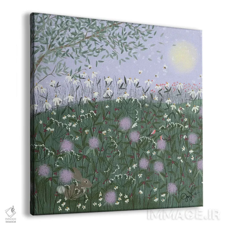 تابلو دکوراتیو وحشی و آزاد ۲ اثر جوی لافرم - نمای پرسپکتیو محصول