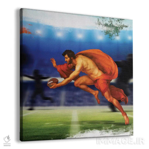 تابلو دکوراتیو بازیکن اثر خوزه لوئیس گوئررو - نمای پرسپکتیو محصول