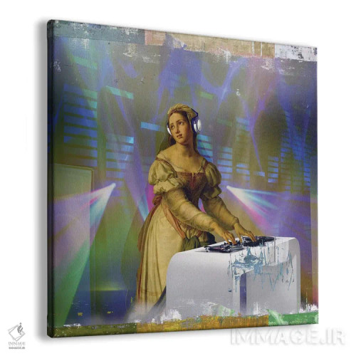 تابلو دکوراتیو دی جی اثر خوزه لوئیس گوئررو - نمای پرسپکتیو محصول