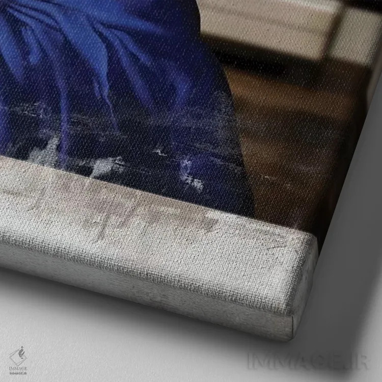 تابلو دکوراتیو هوس ۲ اثر خوزه لوئیس گوئررو - نمای نزدیک بافت بوم