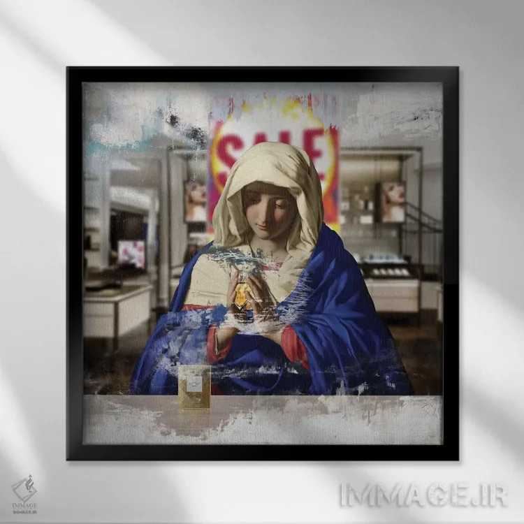 تابلو دکوراتیو هوس ۲ اثر خوزه لوئیس گوئررو - نمای قابدار مشکی