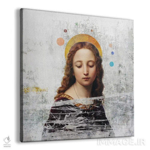 تابلو دکوراتیو منظومه شمسی اثر خوزه لوئیس گوئررو - نمای پرسپکتیو محصول