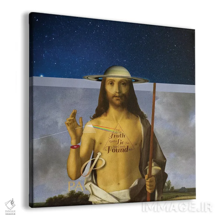 تابلو دکوراتیو حقیقت اثر خوزه لوئیس گوئررو - نمای پرسپکتیو محصول