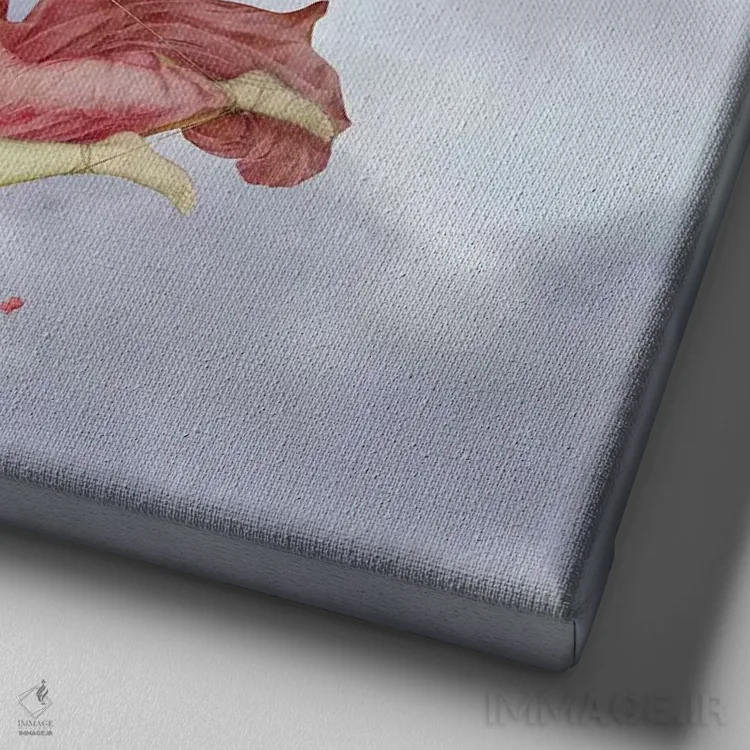 تابلو دکوراتیو پرواز اثر خوزه لوئیس گوئررو - نمای نزدیک بافت بوم