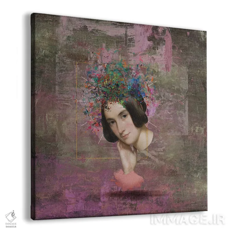 تابلو دکوراتیو به یاد تو اثر خوزه لوئیس گوئررو - نمای پرسپکتیو محصول