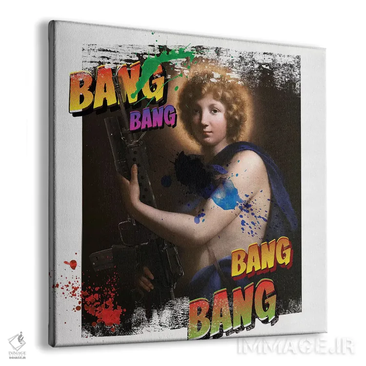 تابلو دکوراتیو سلام کن به دوست کوچکم اثر خوزه لوئیس گوئررو - نمای پرسپکتیو محصول