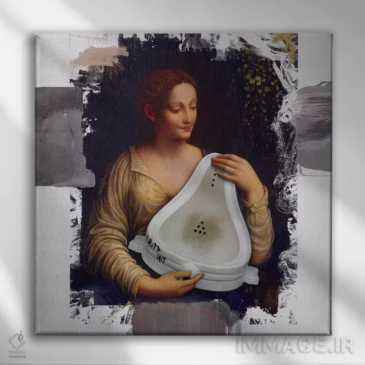 تابلو دکوراتیو آماده ساخته اثر خوزه لوئیس گوئررو - نمای روبهرو روی دیوار