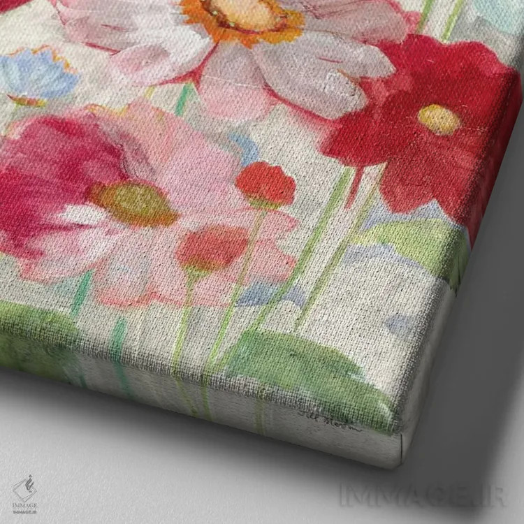 تابلو دکوراتیو کودا اثر جیل مارتین - نمای نزدیک بافت بوم