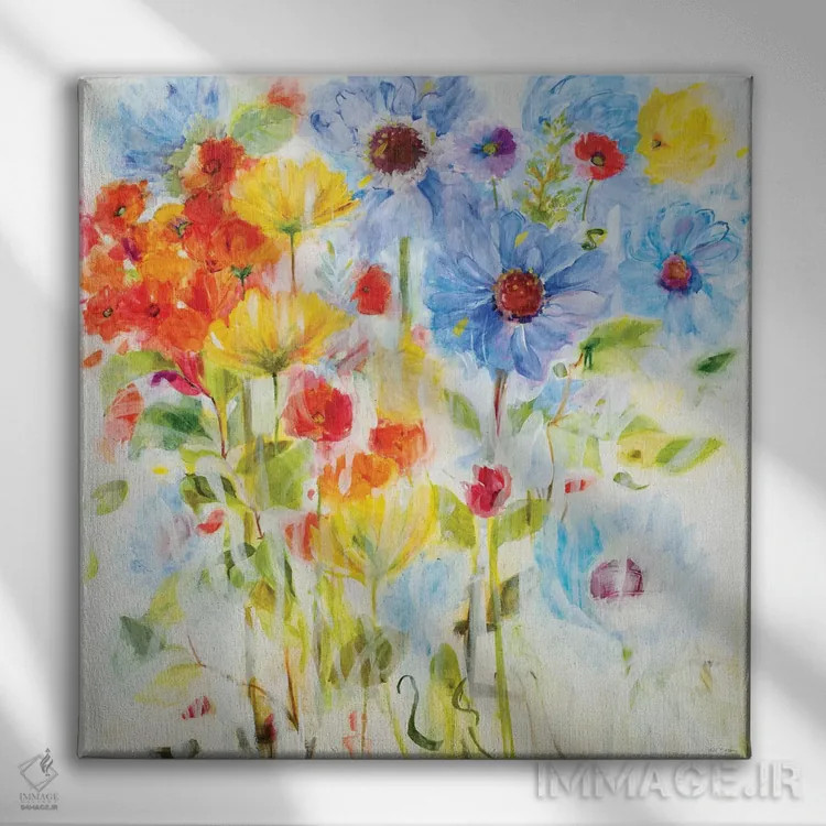 تابلو دکوراتیو انتظار اثر جیل مارتین - نمای روبهرو روی دیوار