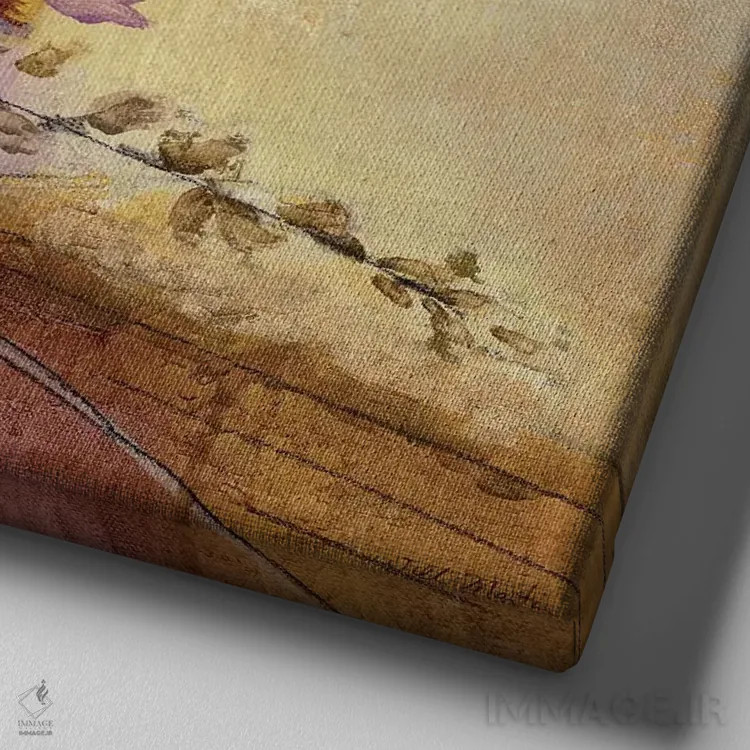 تابلو دکوراتیو فاندانگو 1 اثر جیل مارتین - نمای نزدیک بافت بوم