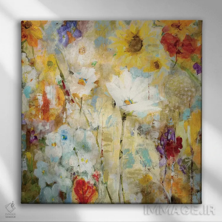 تابلو دکوراتیو فوگ اثر جیل مارتین - نمای روبهرو روی دیوار