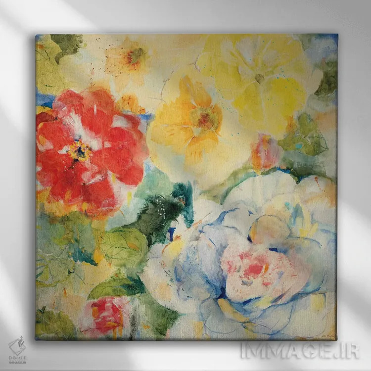 تابلو دکوراتیو اواخر صبح اثر جیل مارتین - نمای روبهرو روی دیوار