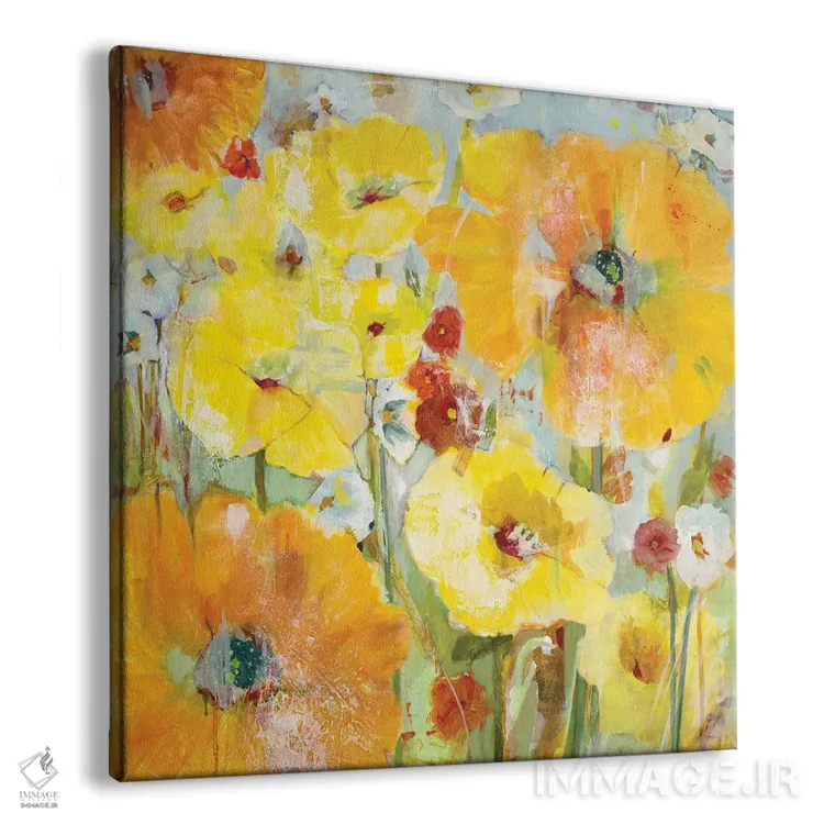 تابلو دکوراتیو همراهان بهاری اثر جیل مارتین - نمای پرسپکتیو محصول