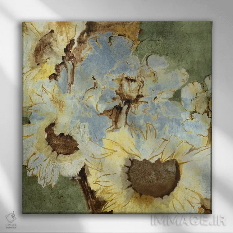 تابلو دکوراتیو انتظار ۱ اثر جیل مارتین - نمای روبهرو روی دیوار