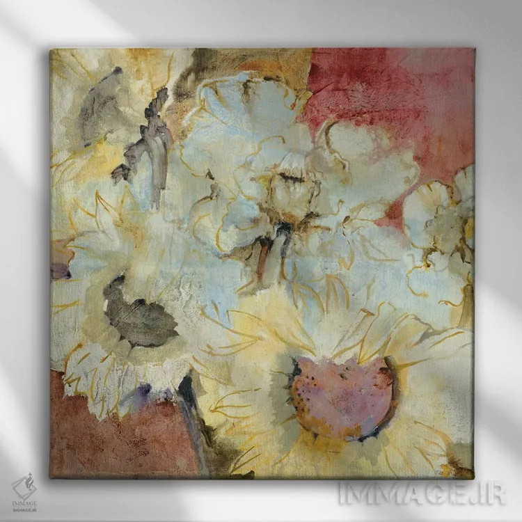 تابلو دکوراتیو بینش ها ۱ اثر جیل مارتین - نمای روبهرو روی دیوار