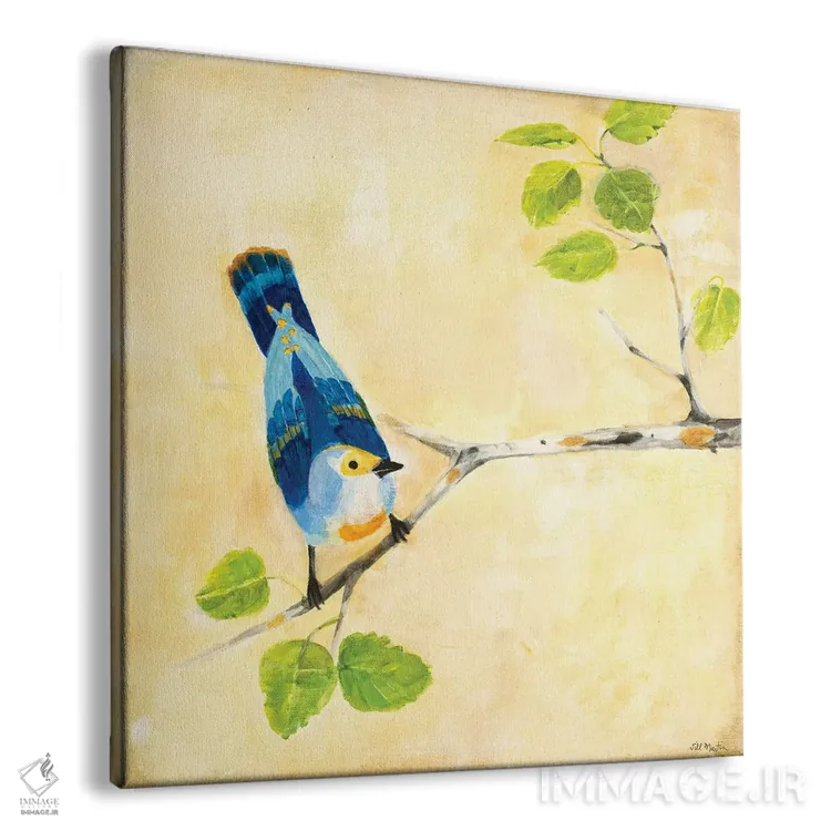تابلو دکوراتیو آواز پرنده ۲ اثر جیل مارتین - نمای پرسپکتیو محصول