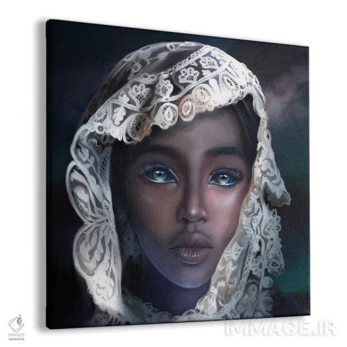 تابلو دکوراتیو کیهانی اثر جولیانا لوومر - نمای پرسپکتیو محصول