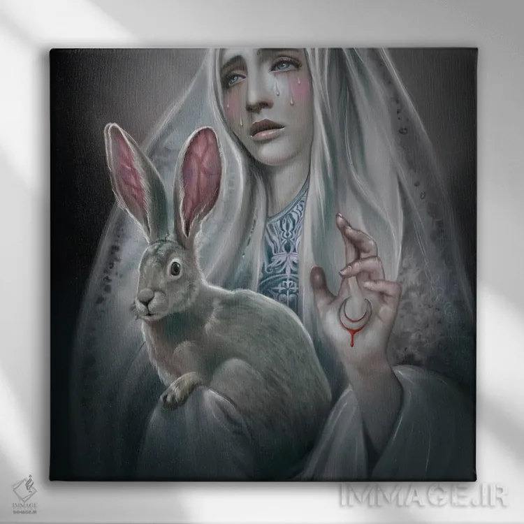 تابلو دکوراتیو باز پس گیری گذشته اثر جولیانا لوومر - نمای روبهرو روی دیوار