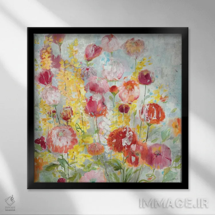 تابلو دکوراتیو هوس یا خیال اثر جیل مارتین - نمای قابدار مشکی