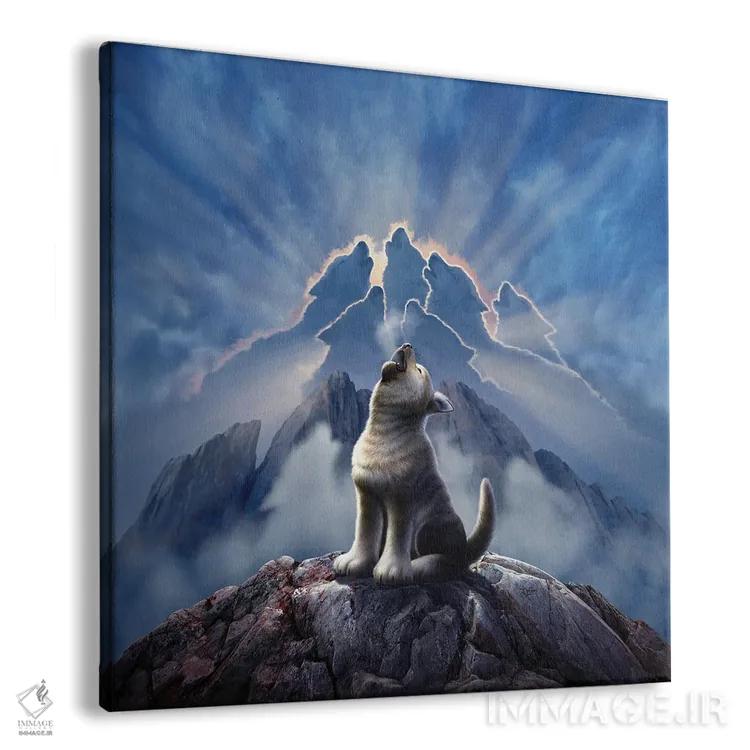 تابلو دکوراتیو رهبر گروه اثر جری لوفارو - نمای پرسپکتیو محصول