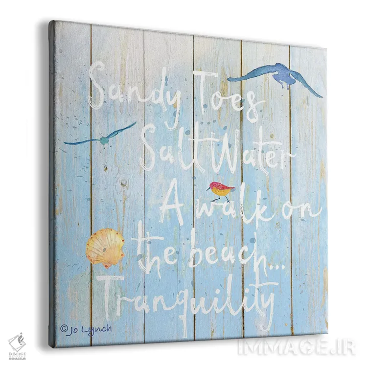 تابلوی ساحل انگشتان شنی اثر جو لینچ - نمای پرسپکتیو محصول