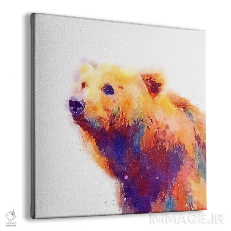 تابلو دکوراتیو حامی اثر ژاکلین مالدونادو - نمای پرسپکتیو محصول