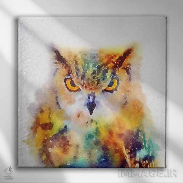 تابلو دکوراتیو دانا اثر ژاکلین مالدونادو - نمای روبهرو روی دیوار