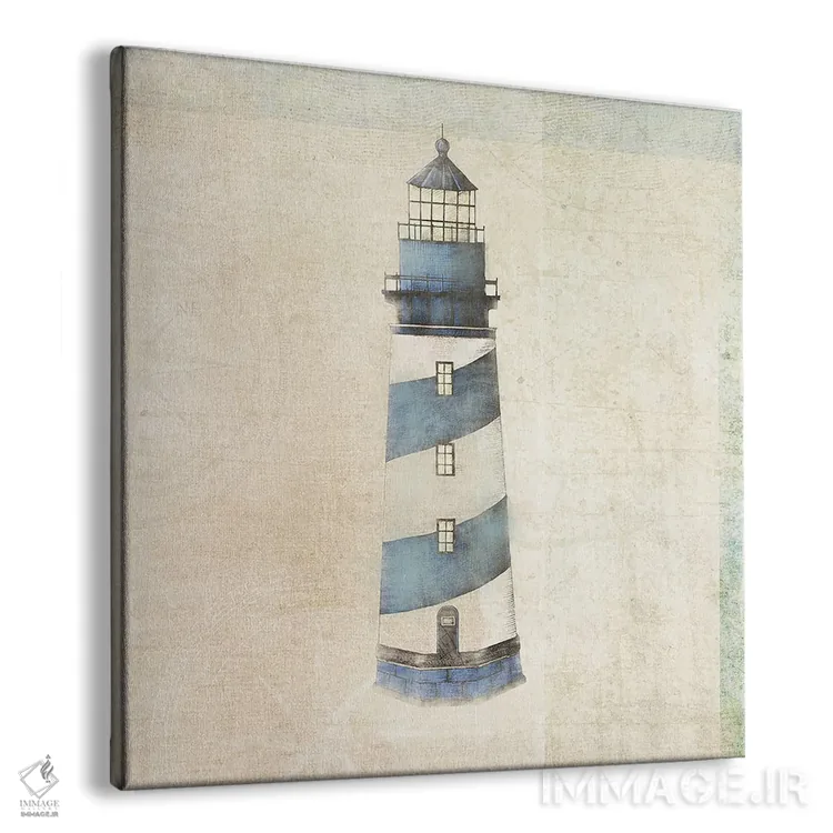 تابلو دکوراتیو فانوس دریایی اثر JMB دیزاین - نمای پرسپکتیو محصول