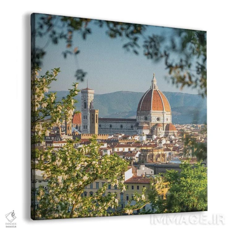 تابلو دکوراتیو Tuscany, Italy,کلیسای جامع فلورانس، توسکانی، ایتالیا اثر یان بکه - نمای پرسپکتیو محصول