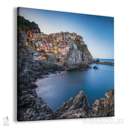 تابلو دکوراتیو Liguria, Italy,دهکده مانارولا در منطقه چینکو تره، لیگوریا، ایتا… اثر یان بکه - نمای پرسپکتیو محصول