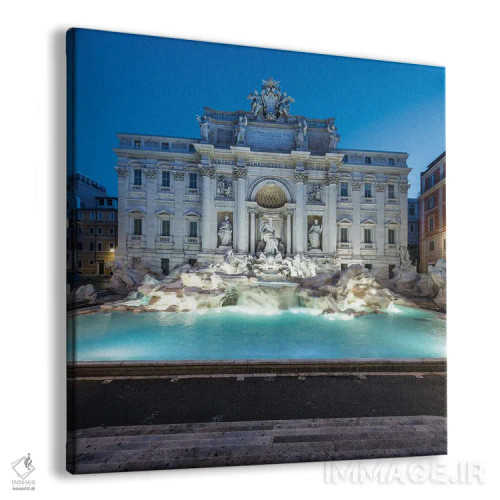 تابلو دکوراتیو Rome, Italy,فواره تروی، رم، ایتالیا اثر یان بکه - نمای پرسپکتیو محصول