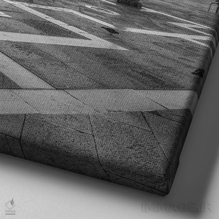 تابلو دکوراتیو Piazza San Marco , Venice, Italy,کاخ دوک ها هنگام طلوع آفتاب به… اثر یان بکه - نمای نزدیک بافت بوم