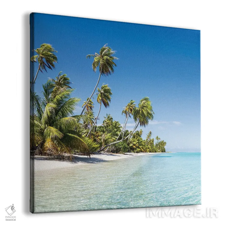 تابلو دکوراتیو Fakarava Atoll, French Polynesia,جزیره گرمسیری در دریاهای جنوبی… اثر یان بکه - نمای پرسپکتیو محصول