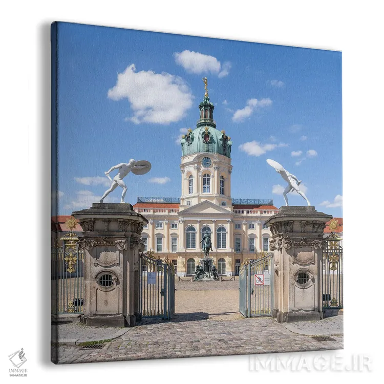 تابلو دکوراتیو Berlin, Germany,کاخ شارلوتنبرگ در تابستان، برلین، آلمان اثر یان بکه - نمای پرسپکتیو محصول