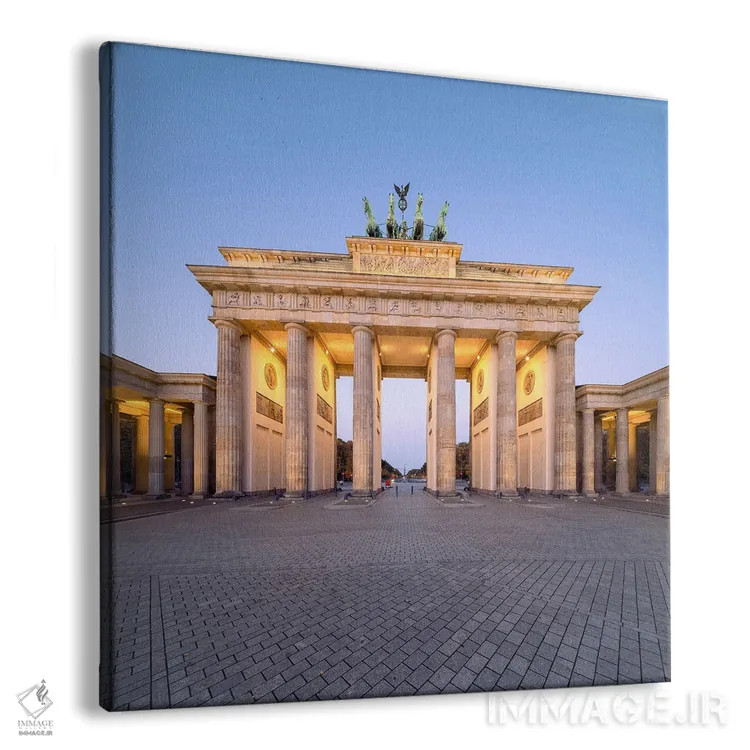 تابلو دکوراتیو Berlin, Germany,دروازه براندنبورگ ، برلین، آلمان اثر یان بکه - نمای پرسپکتیو محصول
